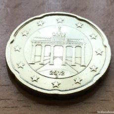 Euros: 20 CÉNTIMOS DE EURO DE ALEMANIA. AÑO 2012 CECA D. Lote 330345458