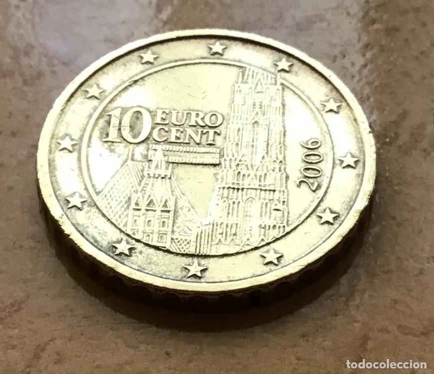 Euros: 10 c&eacute;ntimos de euro de Austria. A&ntilde;o 2006 - Foto 1