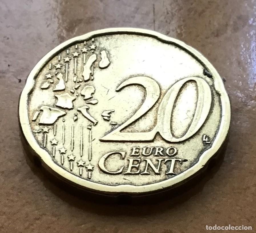 Euros: 20 c&eacute;ntimos de euro de Austria. A&ntilde;o 2003 - Foto 2