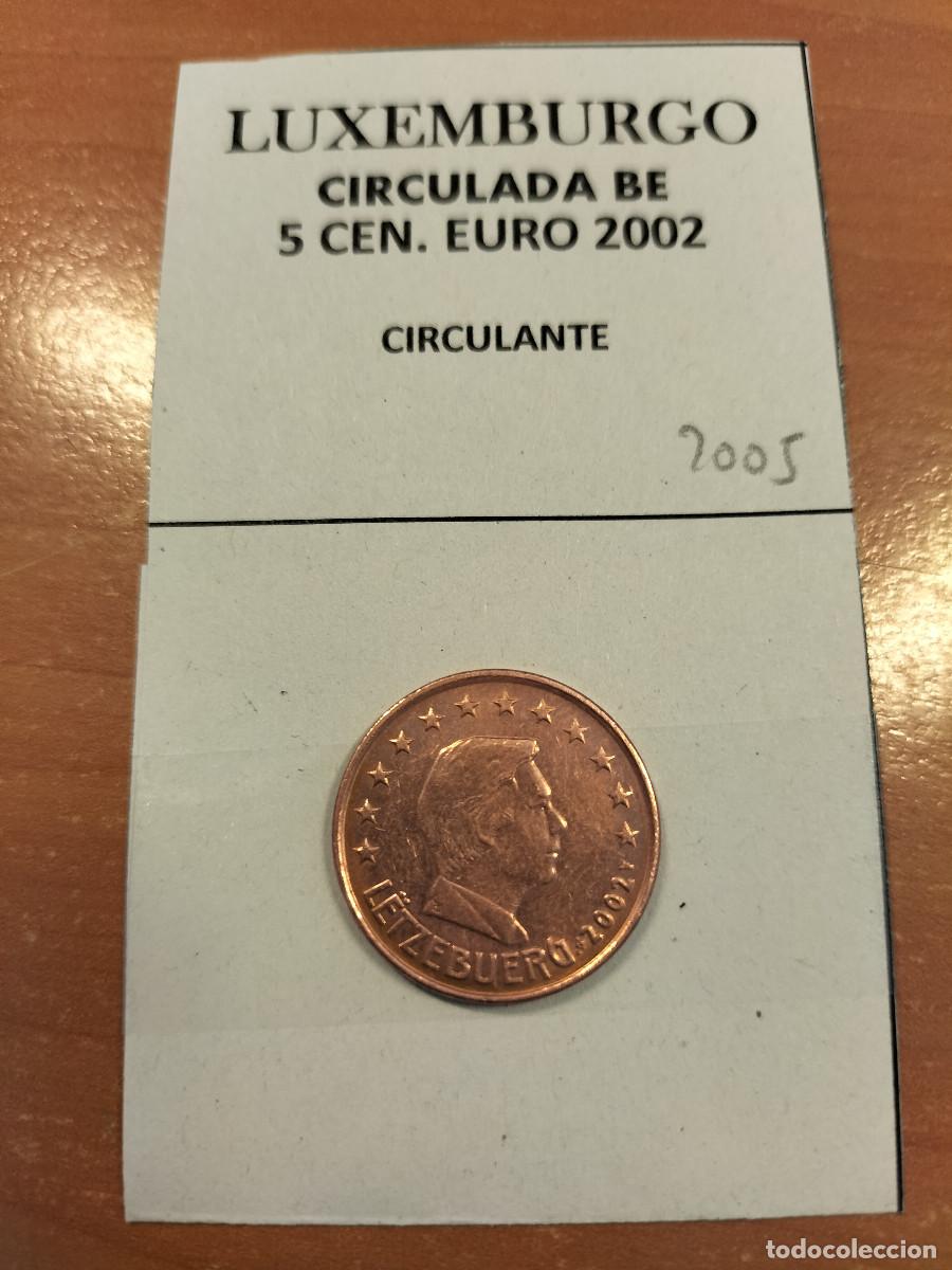 Euros: 10-02005-LUXEMBURGO 5 CENT &euro; - 2002 - Foto 1