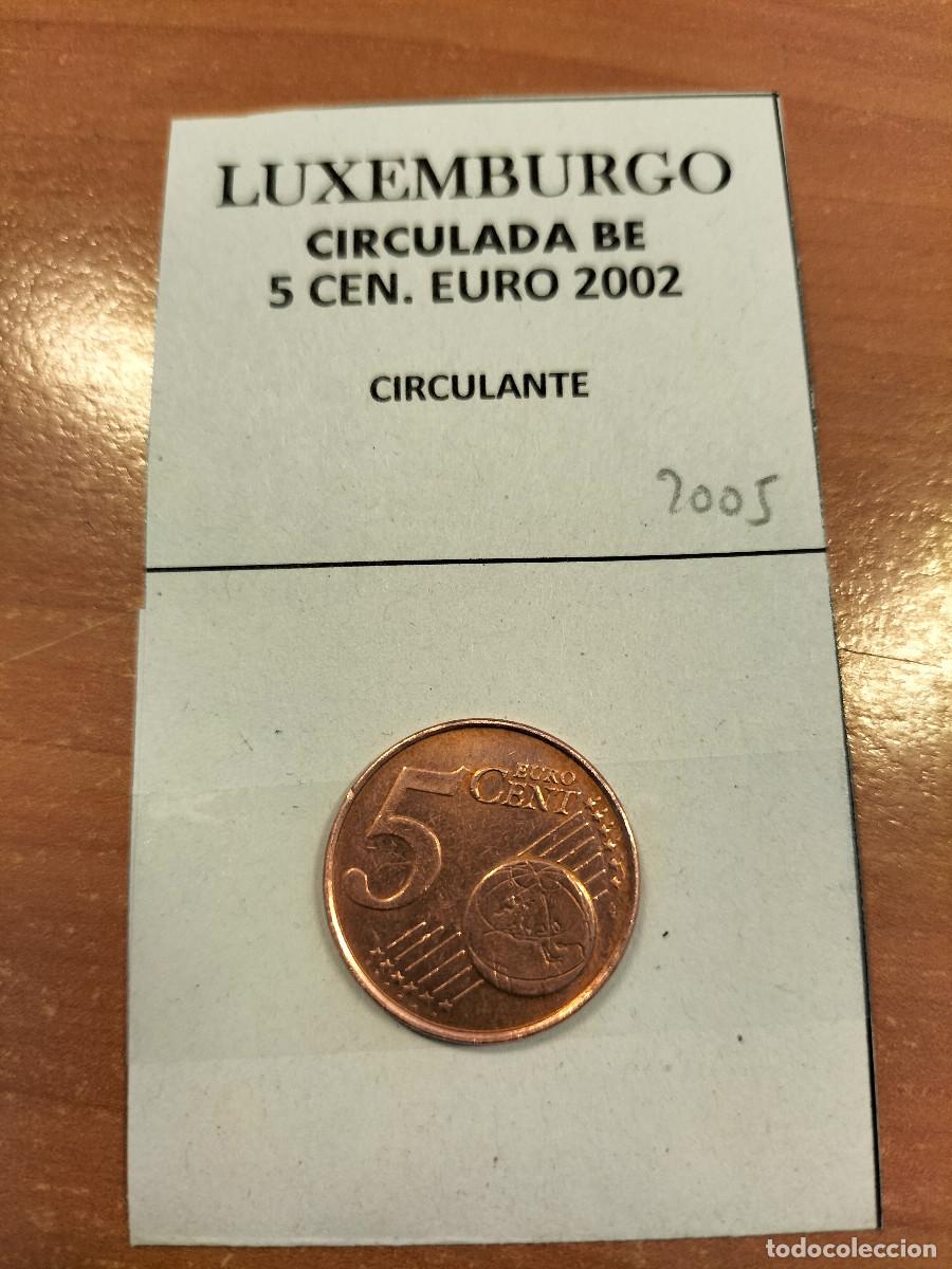 Euros: 10-02005-LUXEMBURGO 5 CENT &euro; - 2002 - Foto 2