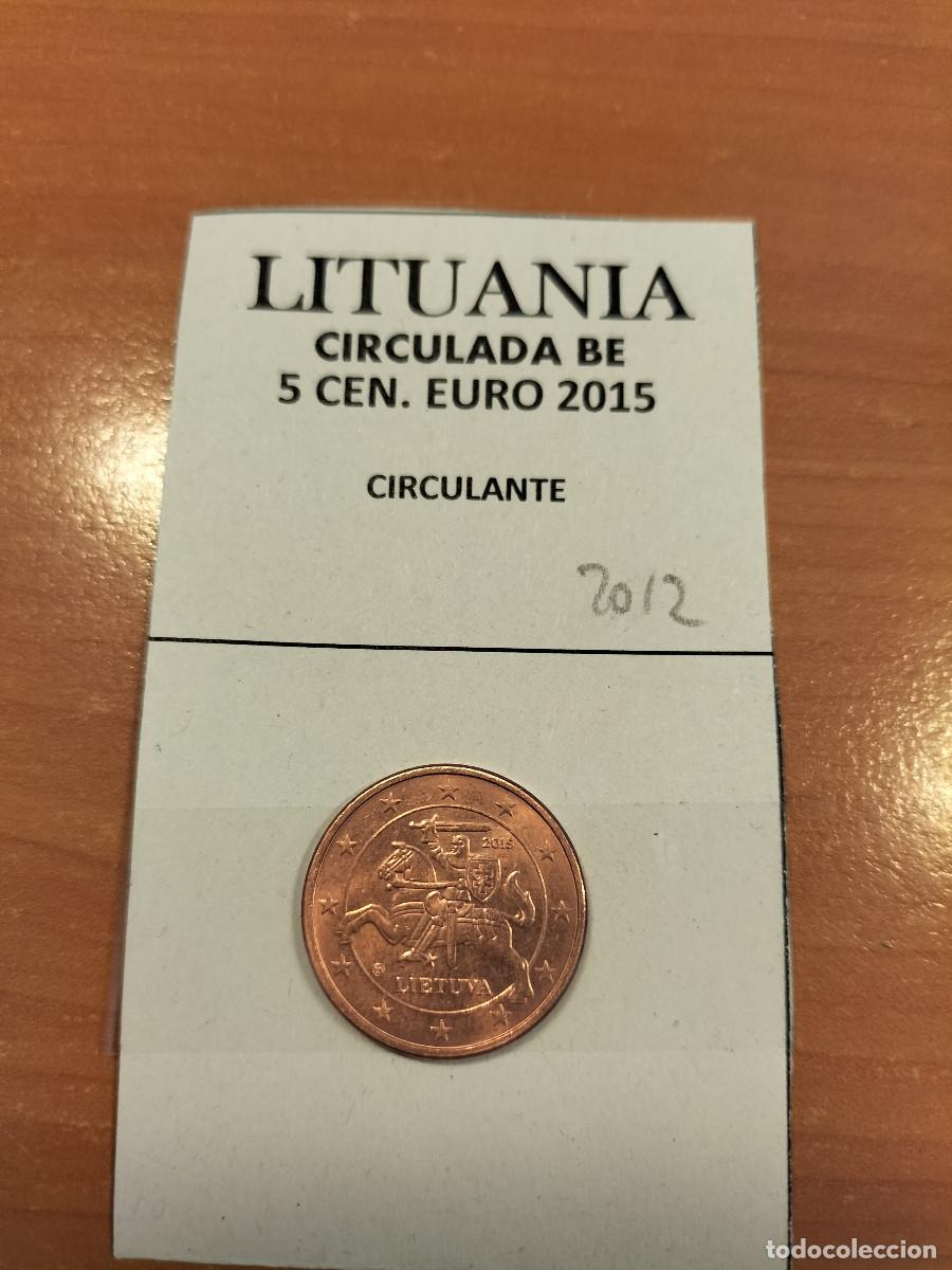 Euros: 10-02012-LITUANIA 5 CENT &euro; - 2015 - Foto 1