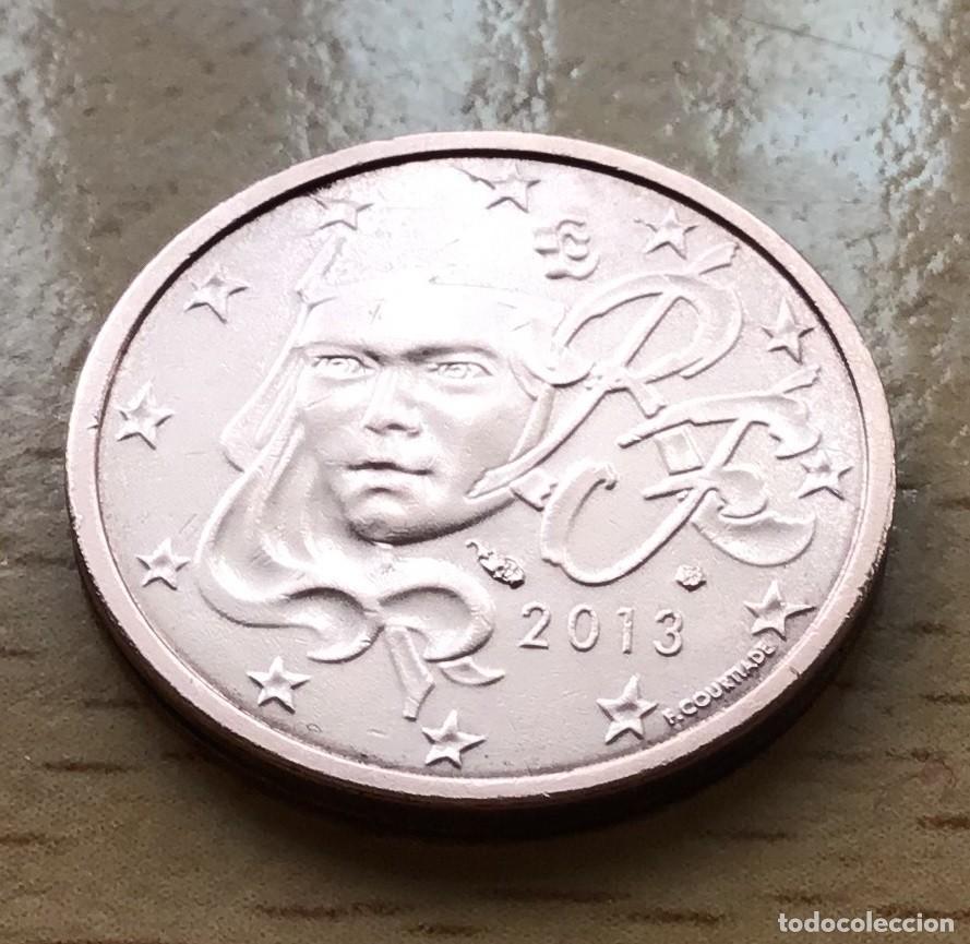 Euros: 2 c&eacute;ntimos de euro de Francia. A&ntilde;o 2013 - Foto 1