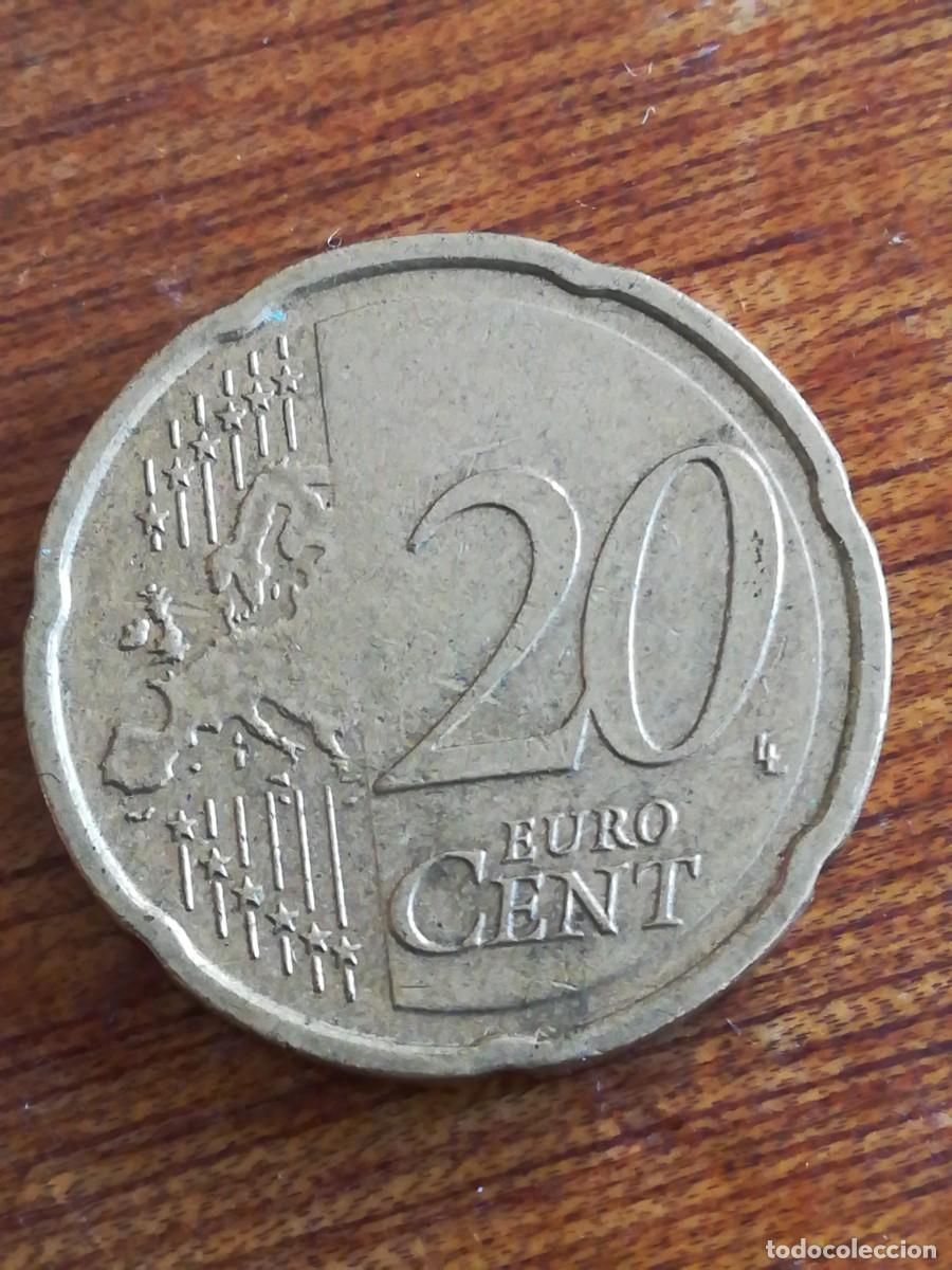 Euros: Moneda 20 euro cent Latvija 2014 - Foto 2