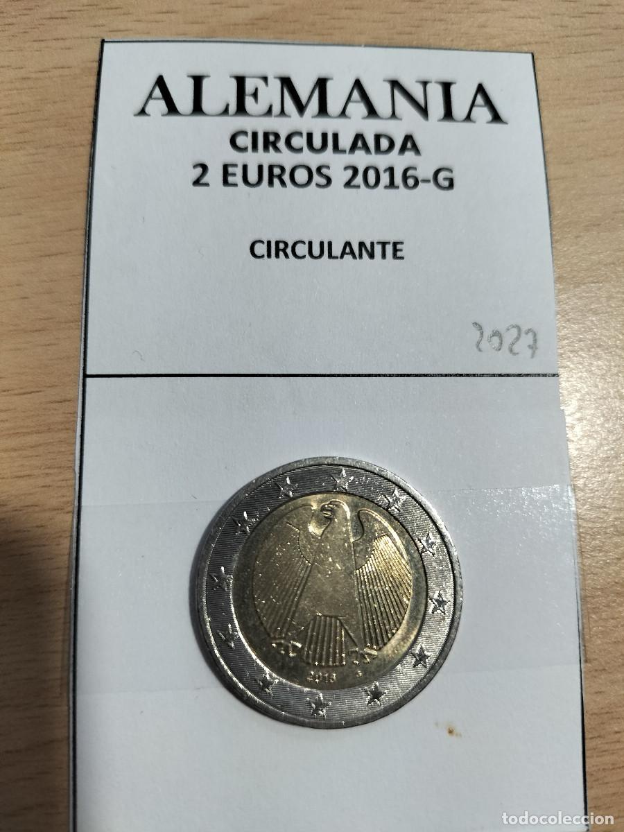 Euros: 10-02027-ALEMANIA 2 &euro; - 2016-G - Foto 1