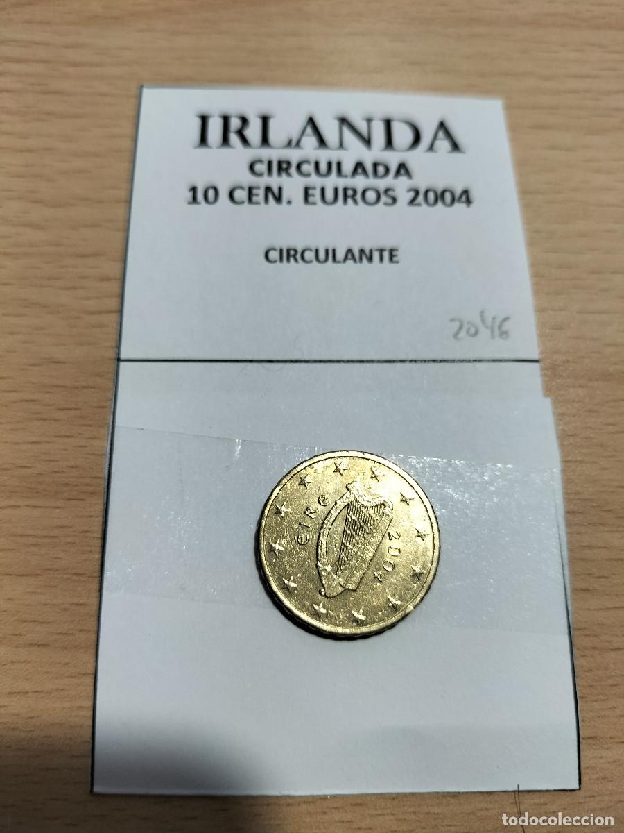 Euros: 10-02046-IRLANDA 10 CENT &euro; - 2004 - Foto 1
