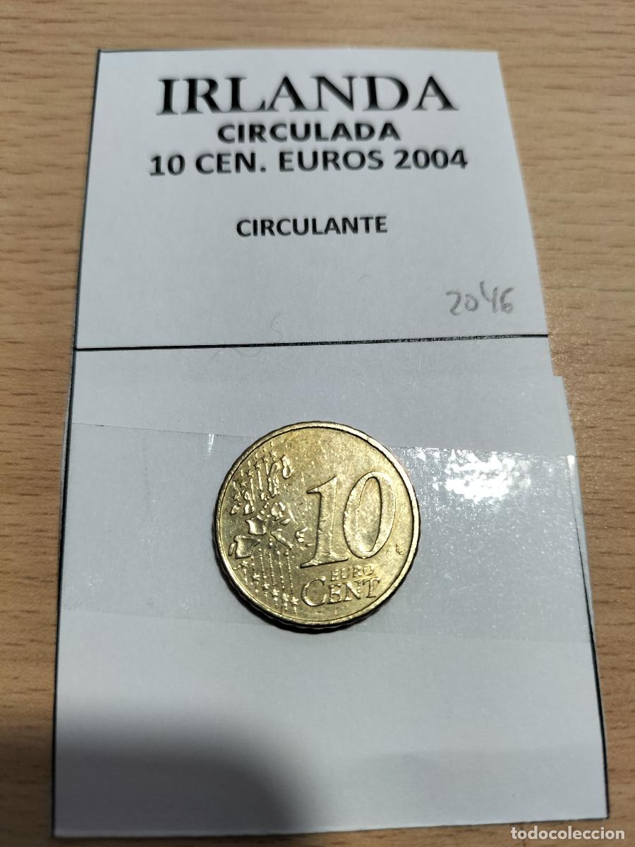 Euros: 10-02046-IRLANDA 10 CENT &euro; - 2004 - Foto 2