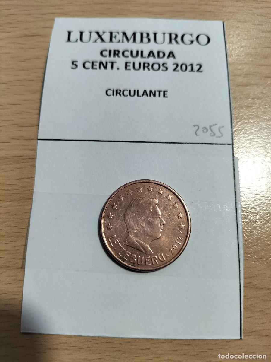 Euros: 10-02055-LUXEMBURGO 5 CENT &euro; - 2012 - Foto 1