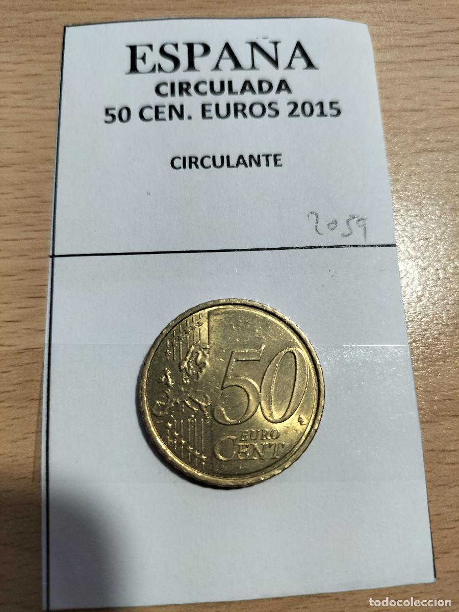 Euros: 10-02059-ESPA&Ntilde;A 50 CENT &euro; - 2015 - Foto 2