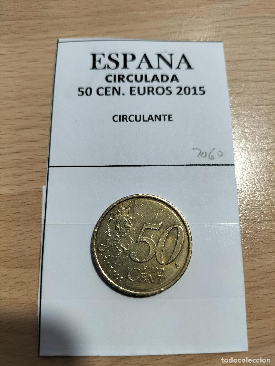 Euros: 10-02060-ESPA&Ntilde;A 50 CENT &euro; - 2015 - Foto 2