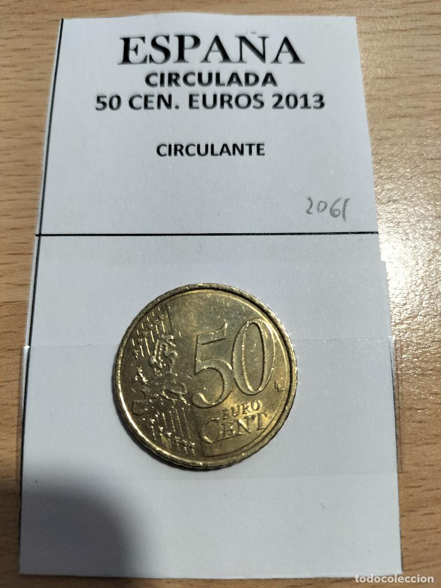 Euros: 10-02061-ESPA&Ntilde;A 50 CENT &euro; - 2013 - Foto 2