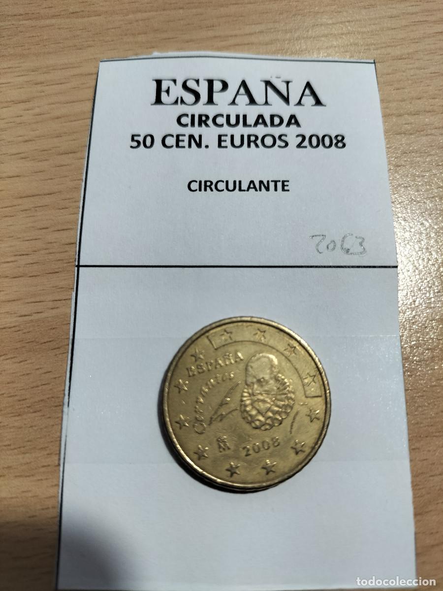 Euros: 10-02063-ESPA&Ntilde;A 50 CENT &euro; - 2008 - Foto 1