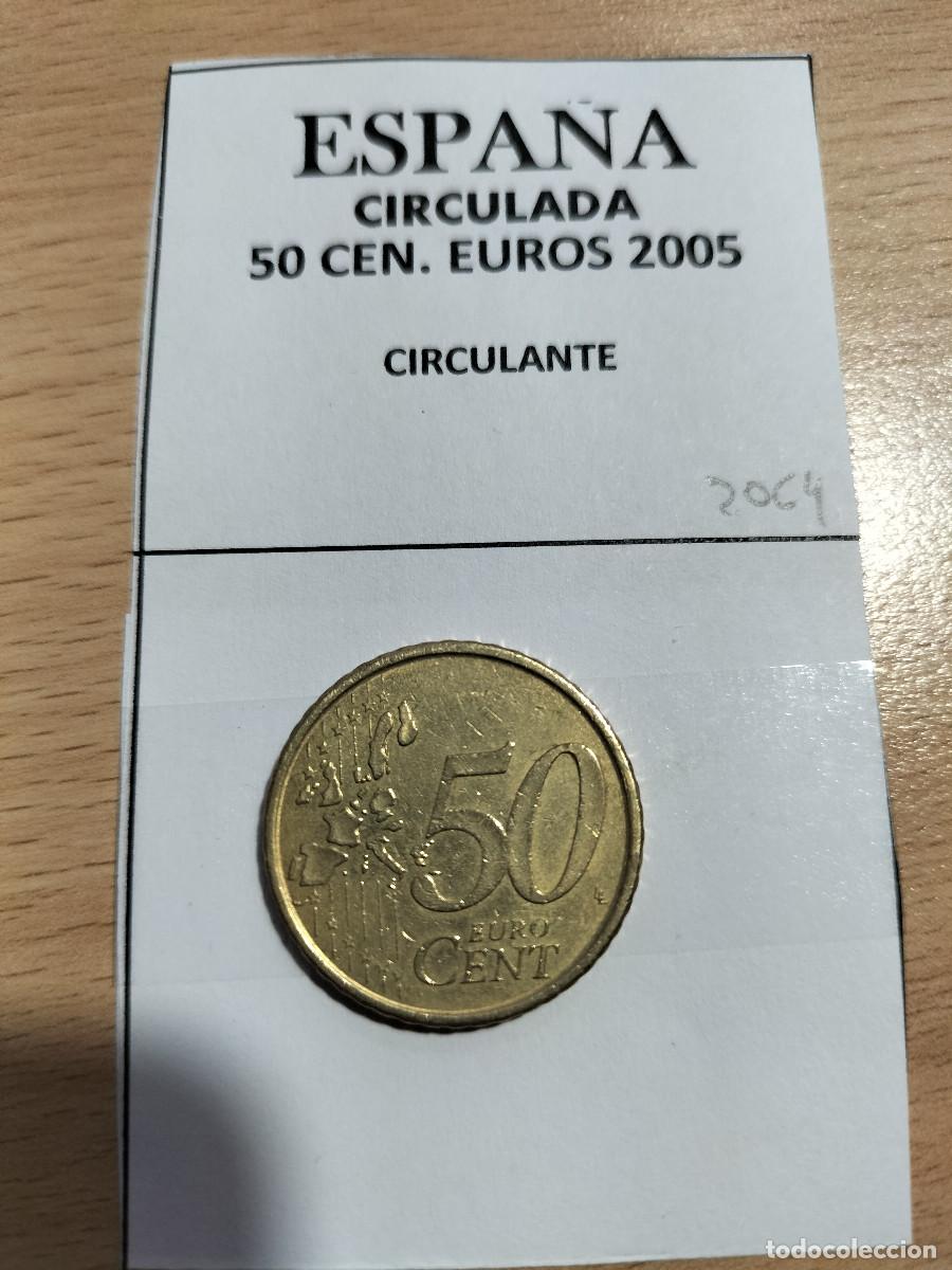 Euros: 10-02064-ESPA&Ntilde;A 50 CENT &euro; - 2005 - Foto 2