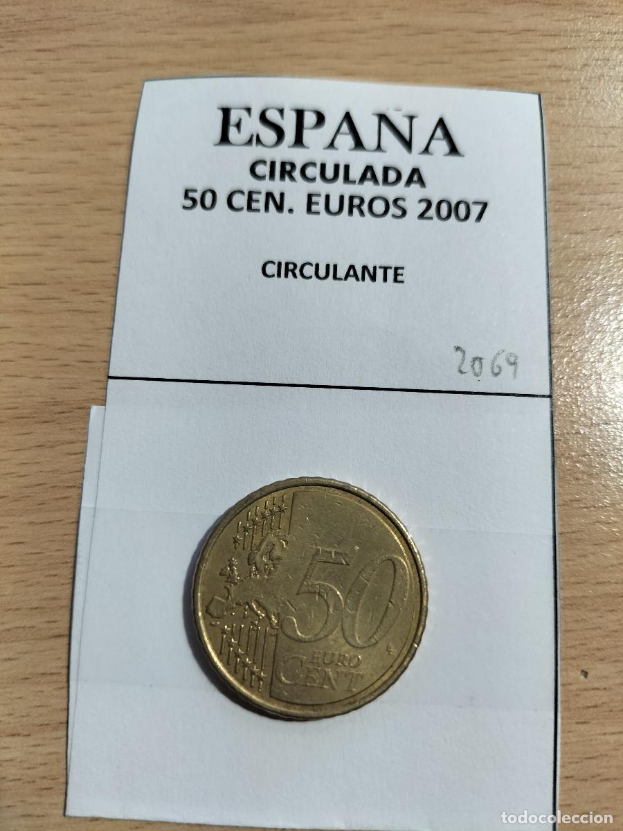 Euros: 10-02069-ESPA&Ntilde;A 50 CENT &euro; - 2007 - Foto 2