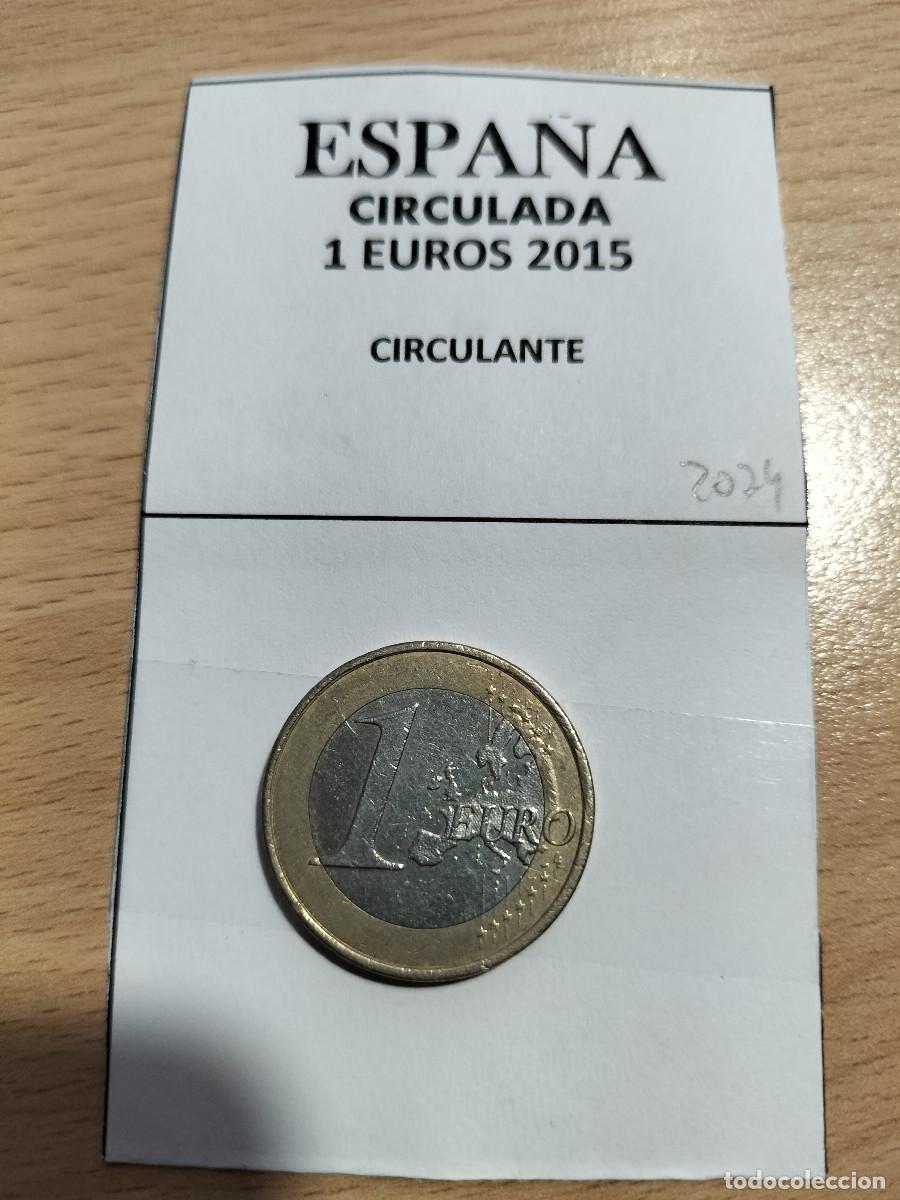 Euros: 10-02074-ESPA&Ntilde;A 1 &euro; - 2015 - Foto 2