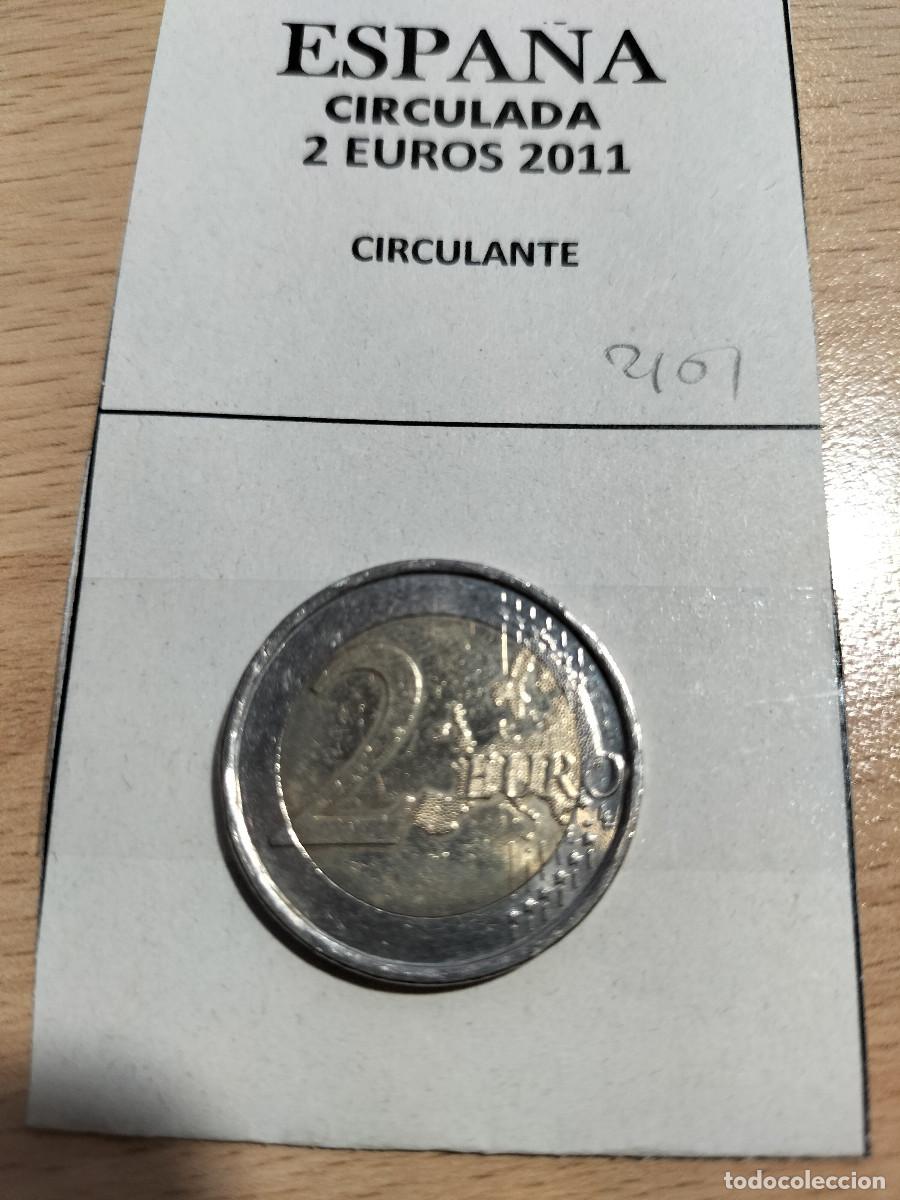 Euros: 10-02101-ESPA&Ntilde;A 2 &euro; - 2011 - Foto 2