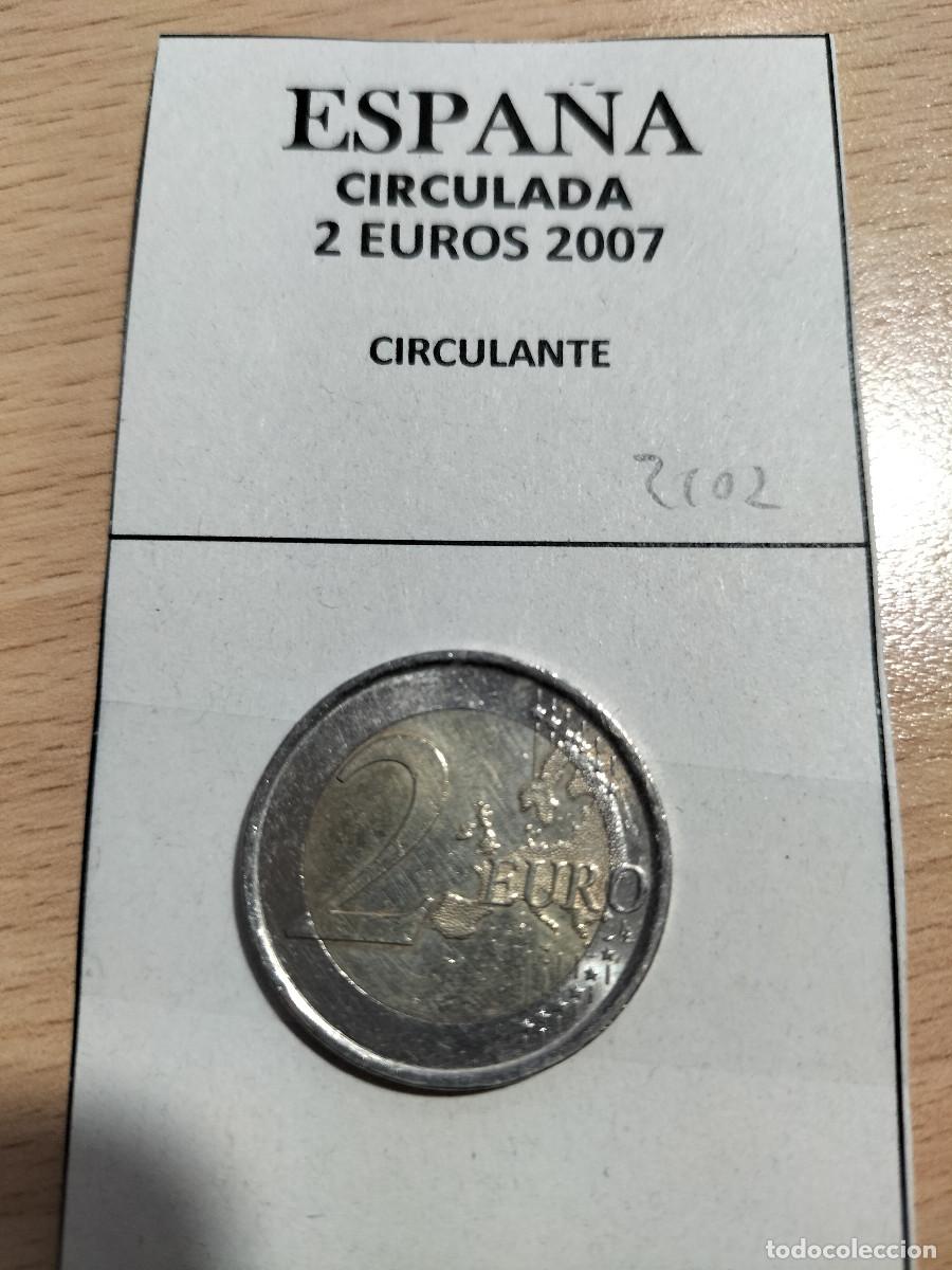 Euros: 10-02102-ESPA&Ntilde;A 2 &euro; - 2007 - Foto 2