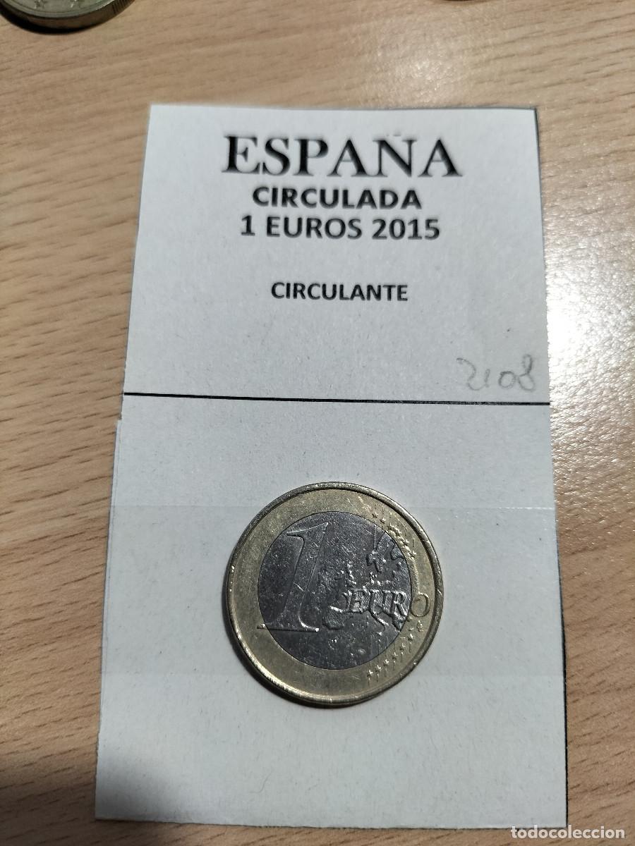 Euros: 10-02108-ESPA&Ntilde;A 1 &euro; - 2015 - Foto 2