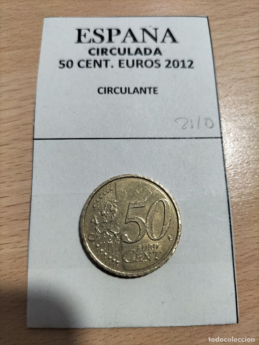 Euros: 10-02110-ESPA&Ntilde;A 50 CENT &euro; - 2012 - Foto 2