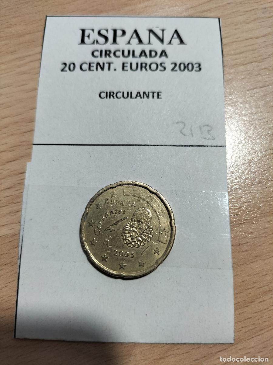 Euros: 10-02113-ESPA&Ntilde;A 20 CENT &euro; - 2003 - Foto 1