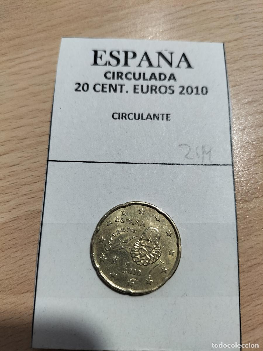 Euros: 10-02114-ESPA&Ntilde;A 20 CENT &euro; - 2010 - Foto 1