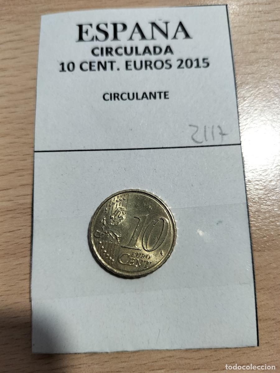 Euros: 10-02117-ESPA&Ntilde;A 10 CENT &euro; - 2015 - Foto 2