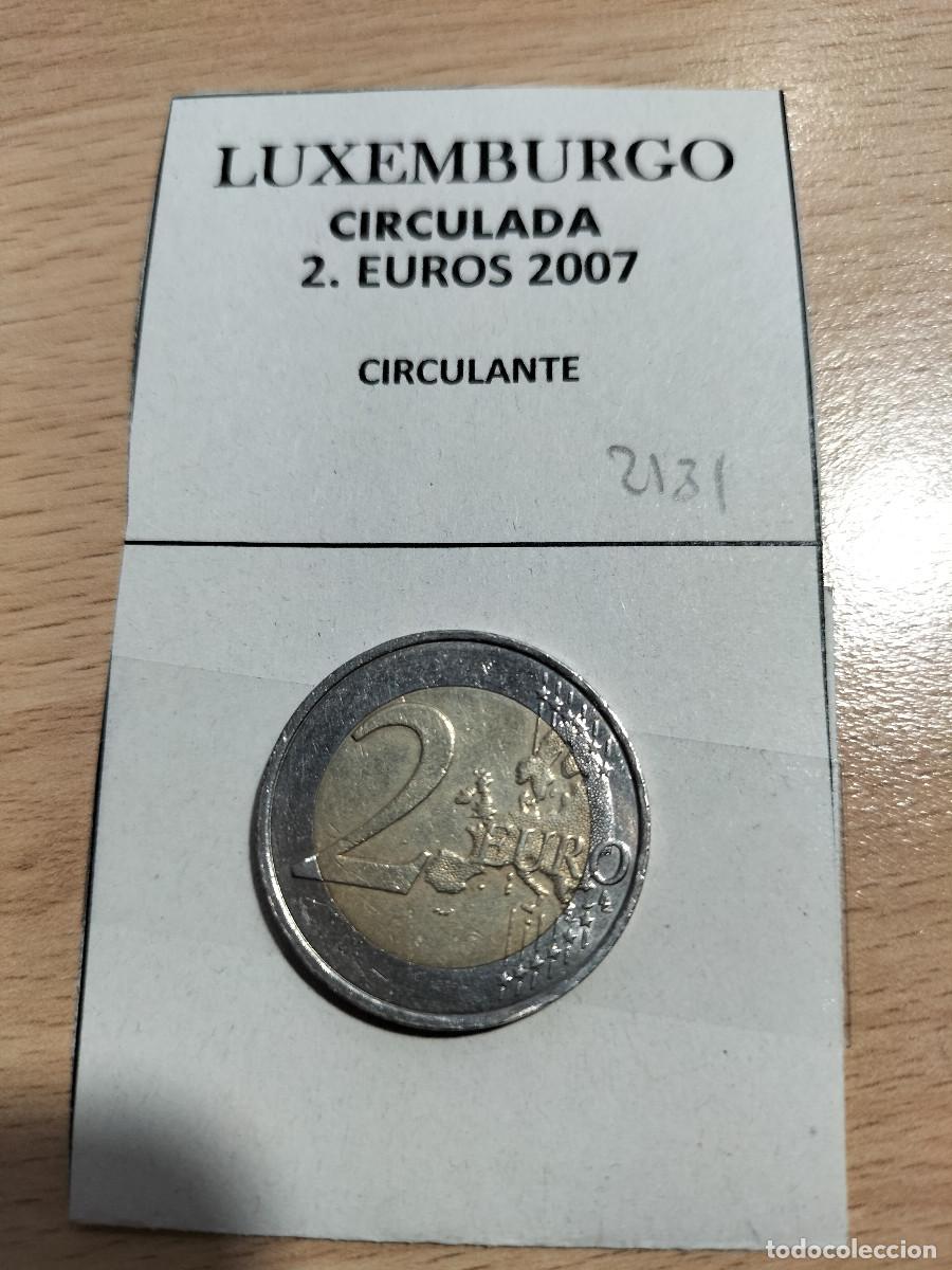 Euros: 10-02131-LUXEMBURGO 2 &euro; - 2007 - Foto 2