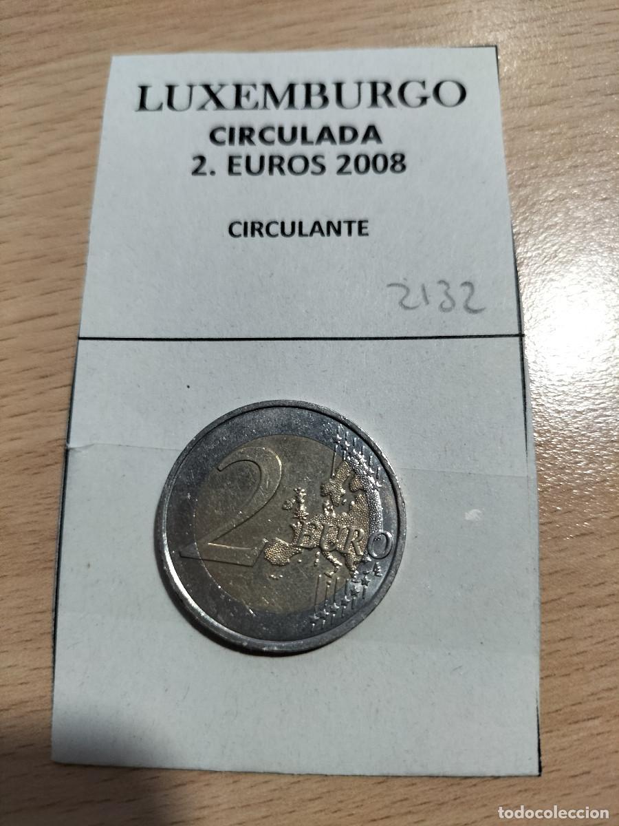 Euros: 10-02132-LUXEMBURGO 2 &euro; - 2008 - Foto 2