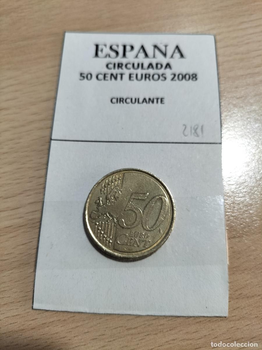 Euros: 10-02181-ESPA&Ntilde;A 50 CENT &euro; - 2008 - Foto 2
