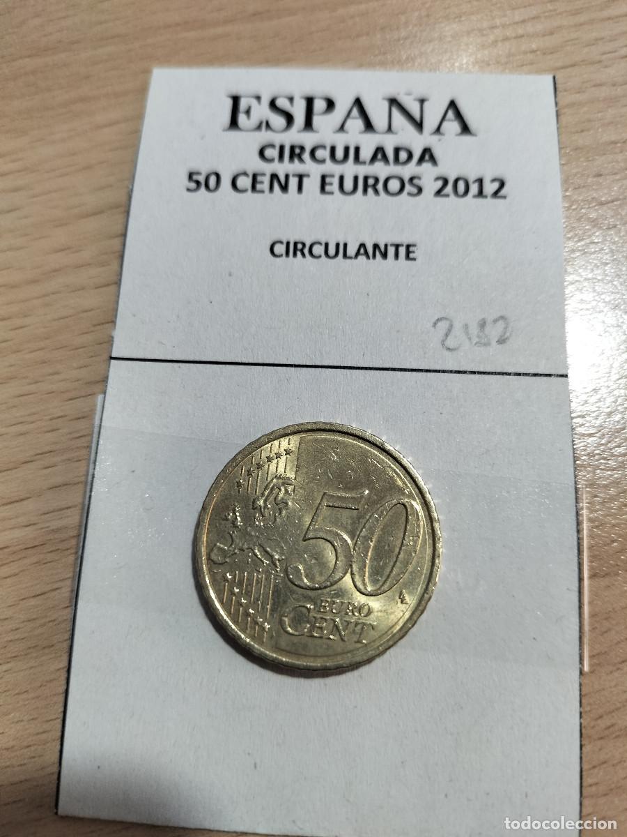 Euros: 10-02182-ESPA&Ntilde;A 50 CENT &euro; - 2012 - Foto 2
