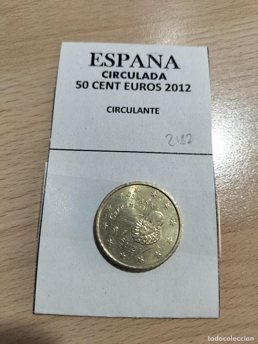 Euros: 10-02182-ESPA&Ntilde;A 50 CENT &euro; - 2012