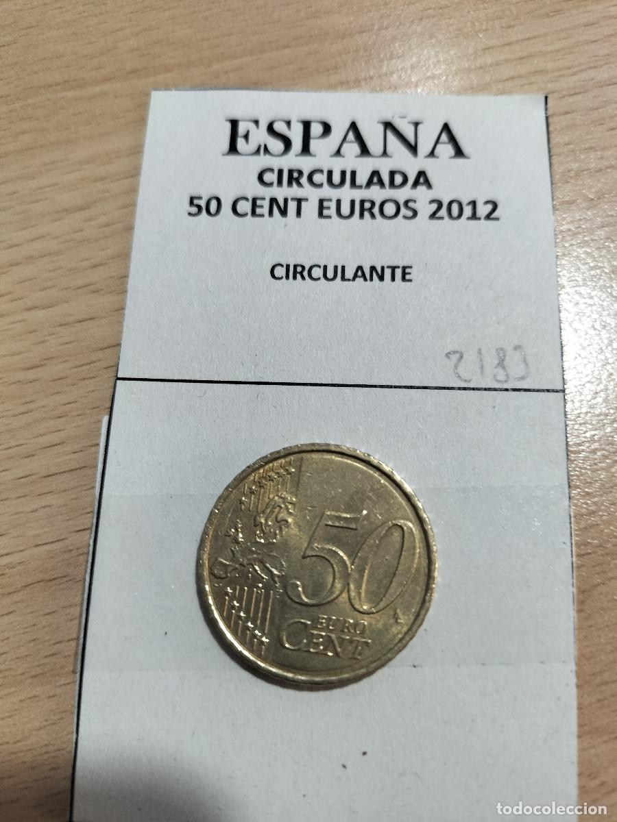 Euros: 10-02183-ESPA&Ntilde;A 50 CENT &euro; - 2012 - Foto 2