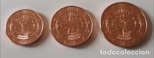 Euros: AUSTRIA 1, 2 y 5 CENTIMOS 2023 - SIN CIRCULAR - - Foto 1