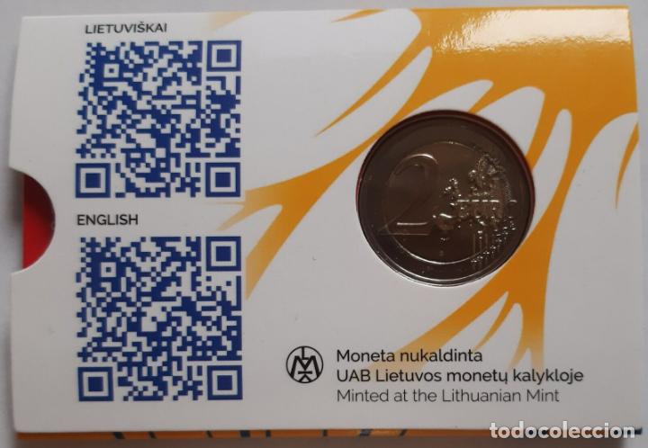 Euros: LITUANIA 2023. MONEDA DE 2 &euro; JUNTOS CON UCRANIA. - Foto 3