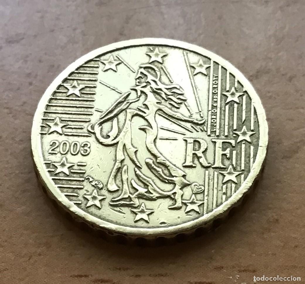 Euros: 10 c&eacute;ntimos de euro de Francia. A&ntilde;o 2003 - Foto 1
