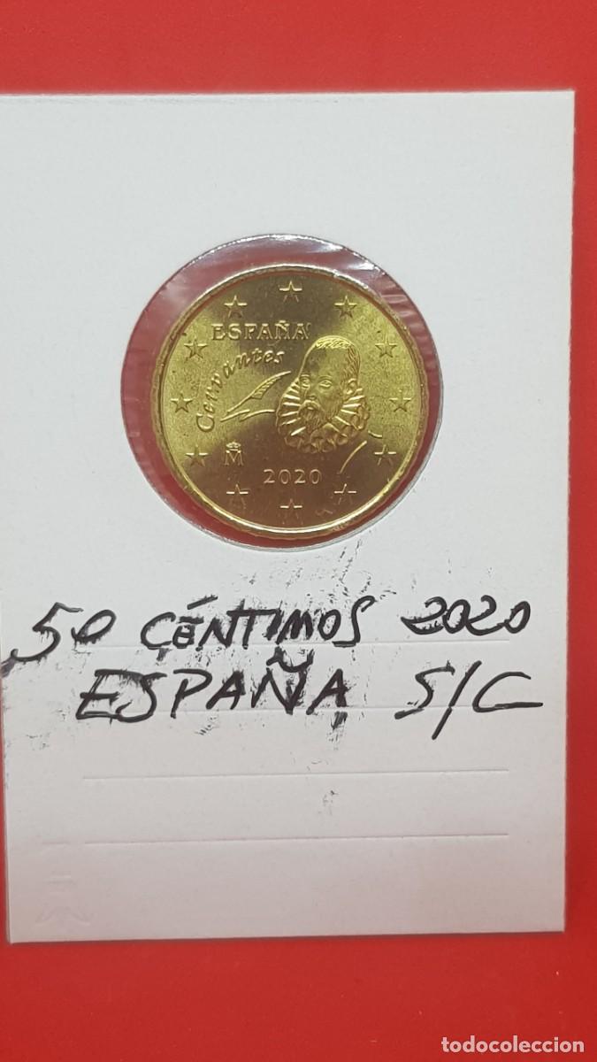 Euros: 50 C&Eacute;NTIMOS 2020 ESPA&Ntilde;A SIN CIRCULAR - Foto 1