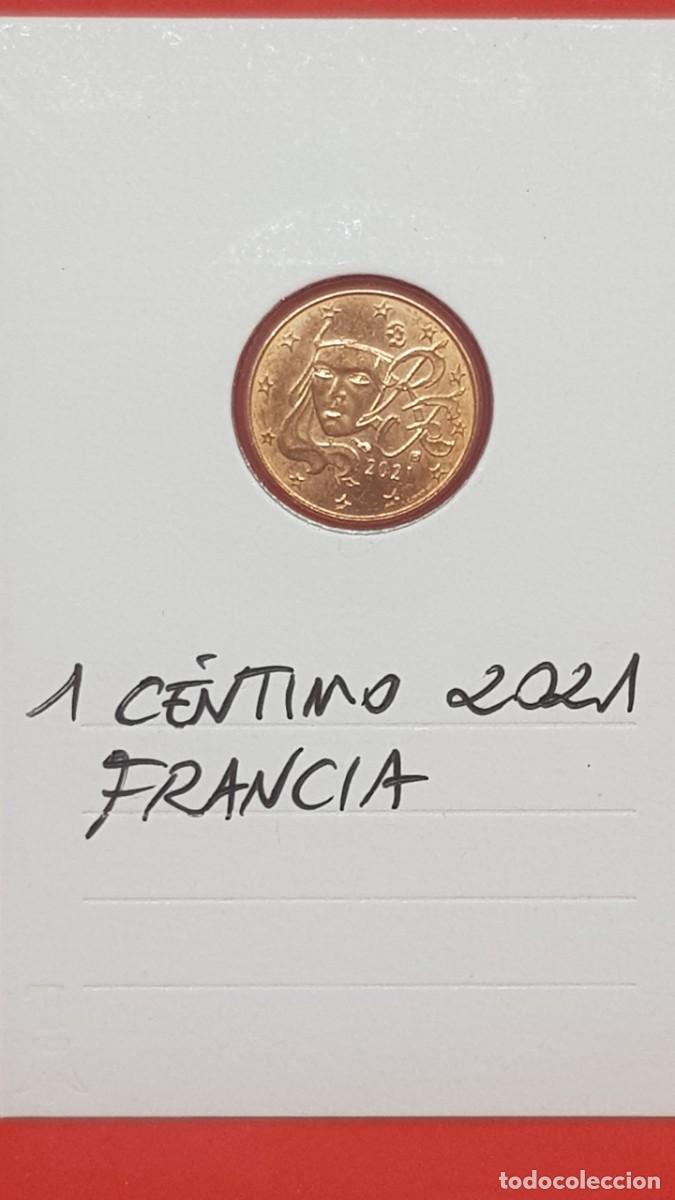 Euros: 1 C&Eacute;NTIMO 2021 FRANCIA - Foto 1