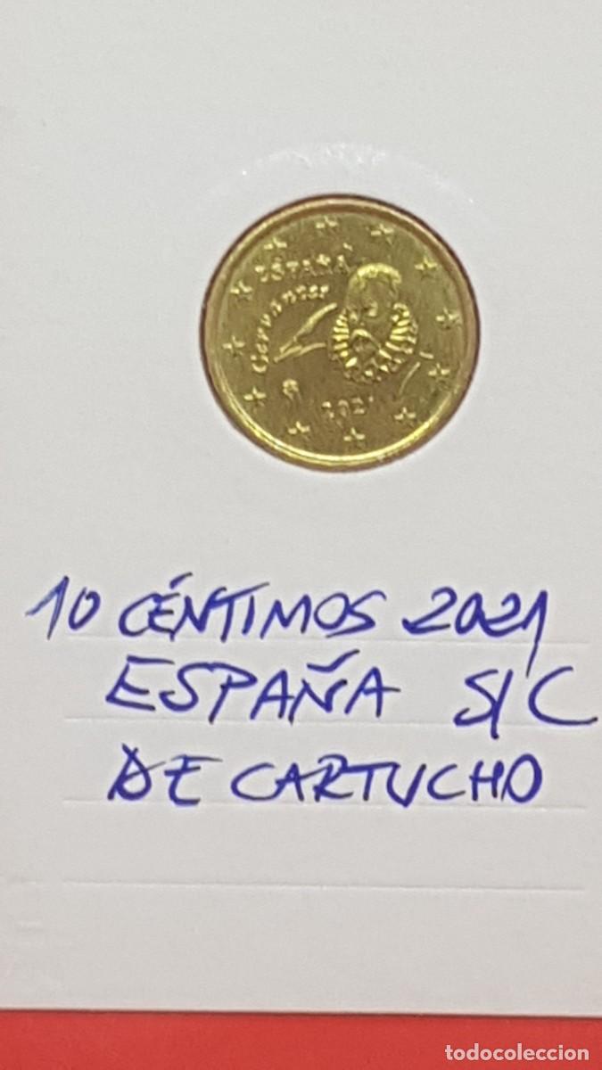 Euros: 10 C&Eacute;NTIMOS ESPA&Ntilde;A 2021 SC - Foto 1