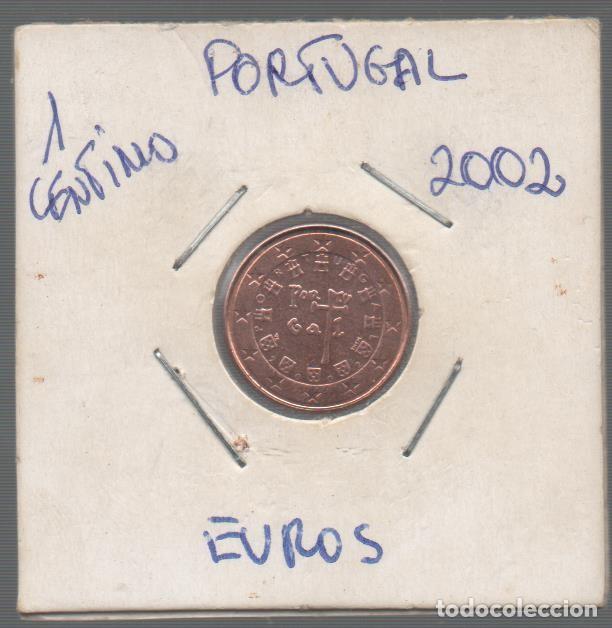 Euros: FILA MOEDA PORTUGAL 2002 1 CENTIMO CIRCULADA - Foto 1