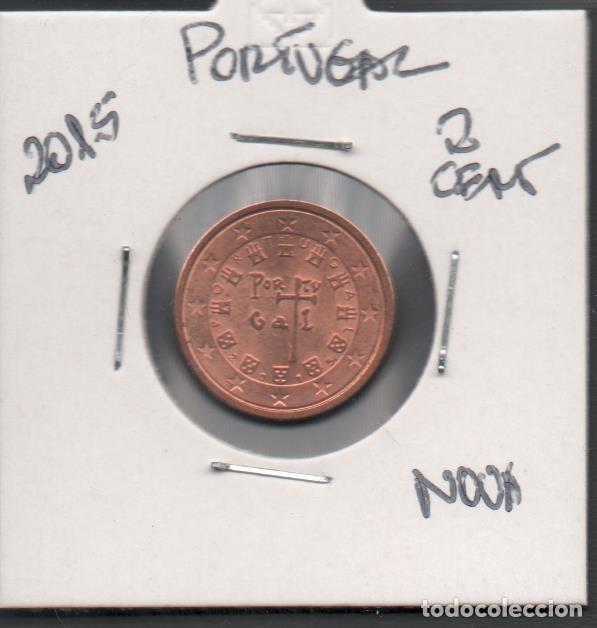Euros: FILA MOEDA PORTUGAL 2015 2 CENTIMOS NOVA - Foto 1