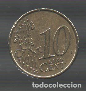 Euros: FILA MOEDA AUSTRIA 2002 10 CENTIMOS CIRCULADA - Foto 2