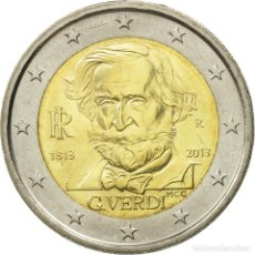 Euros: ITALIA 2013. MONEDA DE 2 EUROS CONMEMORATIVA DE GIUSEPPE VERDI. DE ROLLO