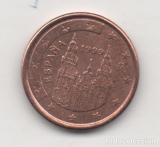Euros: FILA MOEDA ESPA&Ntilde;A 1999 1 CENTIMO CIRCULADA - Foto 1