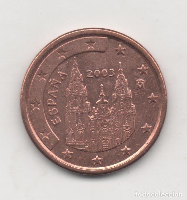 Euros: FILA MOEDA ESPA&Ntilde;A 2003 5 CENTIMOS CIRCULADA - Foto 1