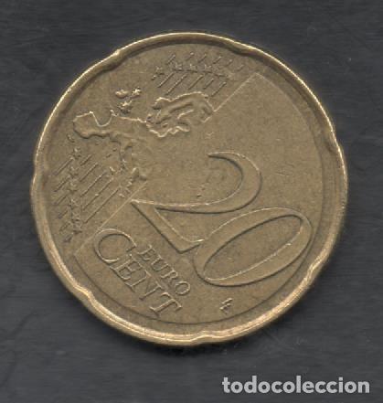 Euros: FILA MOEDA ESPA&Ntilde;A 2008 20 CENTIMOS CIRCULADA - Foto 2