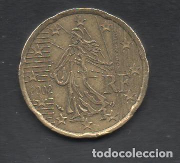 Euros: FILA MOEDA FRAN&Ccedil;A 2002 20 CENTIMOS CIRCULADA - Foto 1