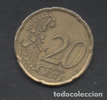 Euros: FILA MOEDA FRAN&Ccedil;A 2002 20 CENTIMOS CIRCULADA - Foto 2