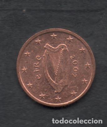 Euros: FILA MOEDA IRLANDA 2007 1 CENTIMO CIRCULADA - Foto 1