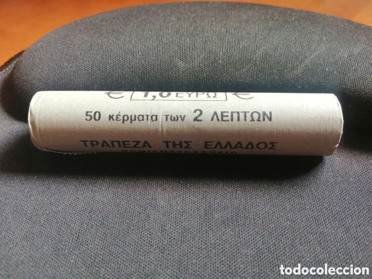 Euros: GRECIA 2002. ROLLO DE 2 C&Eacute;NTIMOS. S/C - Foto 1
