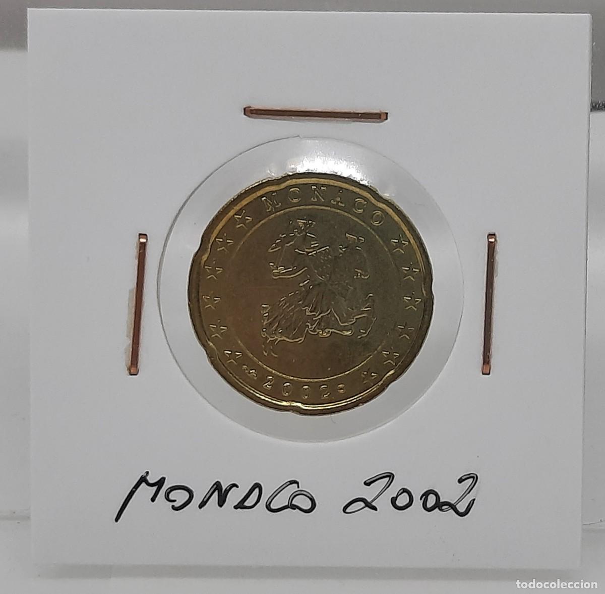 Euros: MONACO 20 CENTIMOS 2002 - SIN CIRCULAR - MUY RARO - Foto 1
